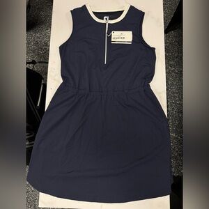 FootJoy - Women’s Small - Blue Sleeveless Zip Dress - NEW